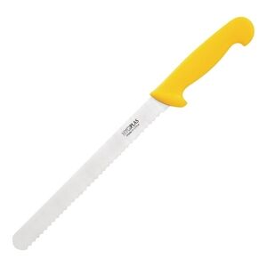 Gastronoble Hygiplas Couteau Pro a Trancher Dente Jaune 255 mm