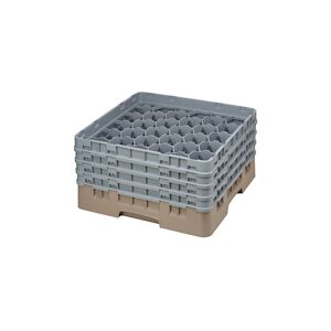 CAMBRO - 30S800-184 - Casiers de lavage 30 comp. 4 alturas - 7,84 cm Ø máx. - Haut max 21,7 cm - 50 x 50 x 26,7 cm - Beige