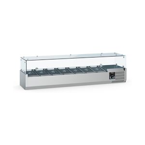 CombiSteel Saladette à Poser Réfrigérée pour Pizza 1/4 GN x 5