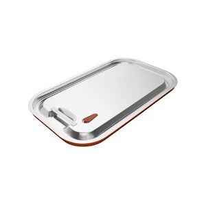 VOGUE Couvercle Bac Gastro Inox et Silicone GN 1/1 Inox325