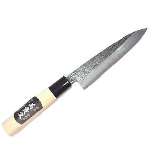 Couteau Japonais Tsutsumi Lame Martelee 15cm