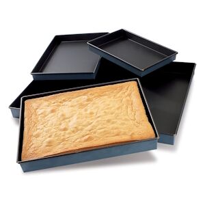 Matfer Moule Exopan® caisse a genoise droite rectangle 35 x 25 cm Matfer - 331312