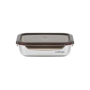 Cuitisan – Boite alimentaire rectangulaire en inox compatible au micro-ondes – 1900ml