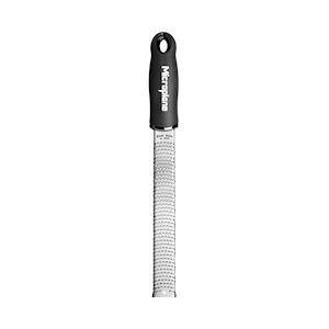 Râpe premium à zeter manche noir lame 20 cm- Microplane - Publicité