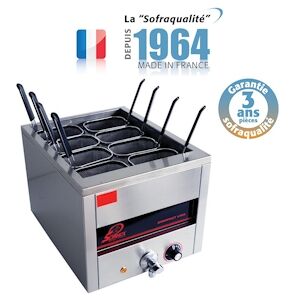 Cuiseur a Pates Professionnel Electrique 8 Paniers GN 1/8 - Sofraca