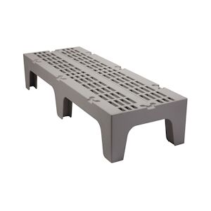 CAMBRO - DRS600-480 - Banc de rangement à fentes - 52 x 152 x 30 cm - Gris chiné