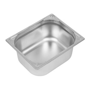 VOGUE Bac Gastro Inox 18/10 GN 1/2 H 150 mm Inox9 265x150x325mm - Publicité