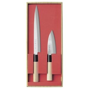 Set de 2 Couteaux Japonais Sekiryu - Sashimi + Mini Deba