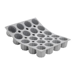 DE BUYER Moule silicone 20 mini caneles elastomoule 21 x 17 cm