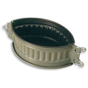 Matfer Moule Exopan® pate en croute ovale a côtes avec fond 18 cm - 331293 Matfer - 331293