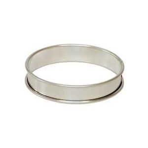 Lacor Cercle à tarte fer blanc rond 8 cm H.2 cm x 10 Lacor