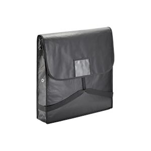 WAS Germany - Sac isotherme, pour 2 pizzas, 58 x 58 x 11 cm, noir, plastique (2296552)