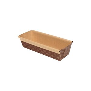 Nordia Moule de cuisson motif à fleurs papier marron 15 x 6.5 cm x 1000 Nordia - 681856