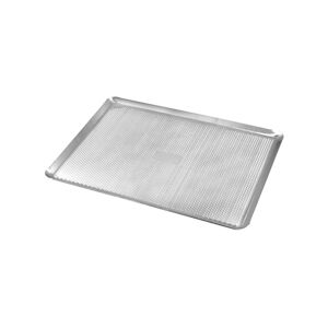 Gobel - Plaque pâtissière perforée - aluminium - 530 mm x 325 x 10 mm