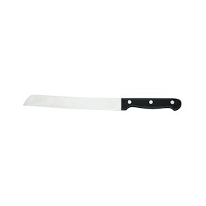 TABLE PASSION Couteau à pain lame 20cm Noir Acier