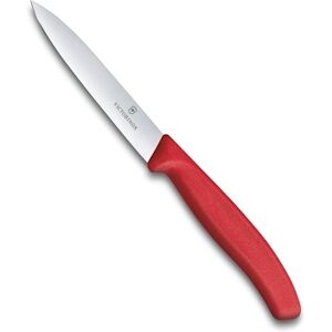 Victorinox Couteau doffice rouge lame lisse 10 cm