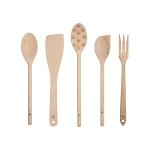 Set d'ustensiles de cuisine en   -  Marron  Bois T&g Woodware