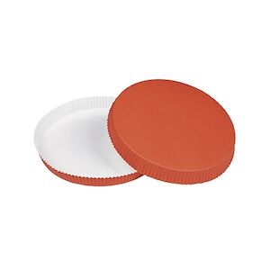 Nordia Moule de cuisson rond sans rebord Optima carton blanc 17 x 3 cm x 720 Nordia - 682412