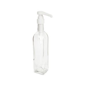 García de Pou 24 Unités - Bouteille + Pompe Condiments 500 Ml 6X29,7 Cm Transparent Verre - Garcia de Pou