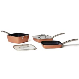 Cuisson Diamant 3pcs - Maison et jardin  Arts de la table et arts culinaires  Materiel de cuisson et de patisserie  Ustensiles de cuisson  Batteries de cuisine - Teleshopping