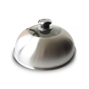 Cloche de cuisson avec thermomètre Le Marquier AGR36T Inox Argent Métal - Publicité