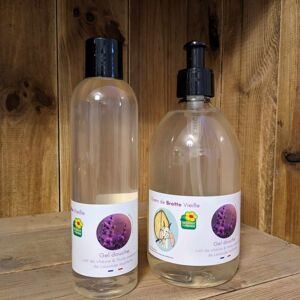 Gel douche lait de chevre et lavande - En direct de Gaec de Brette Vieille (Drôme)