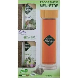 Les Jardins de Marion Coffret Detox Minceur Thermos