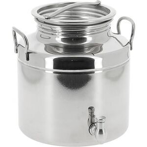 Apiculture.net - Matériel apicole français Fût inox 5 L avec robinet inox