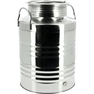 Apiculture.net - Matériel apicole français Fût inox 25L (sans robinet)