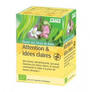 Tisane Fleurs de Bach Attention & Idées Claires 15 sachets