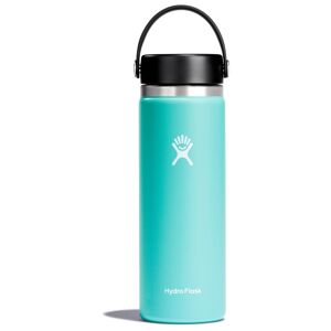 Hydro Flask - Wide Mouth With Flex Cap 2.0 - Bouteille isotherme taille 946 ml, turquoise - Publicité