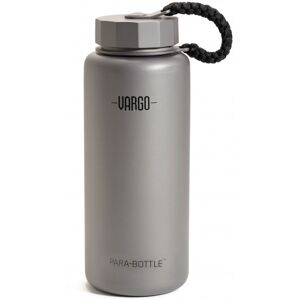 Vargo - Wasserflasche Para - Gourde taille 1 l, gris - Publicité