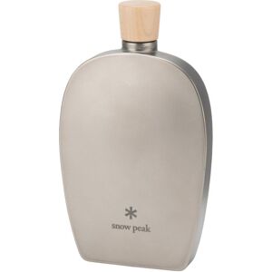 Snow Peak - Titanium Flask - Flasque taille 250 ml, titanium - Publicité