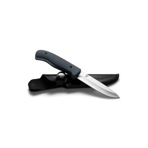 - Nordic Knife with Leather Sheat - Couteau taille Klinge: 12 cm, noir