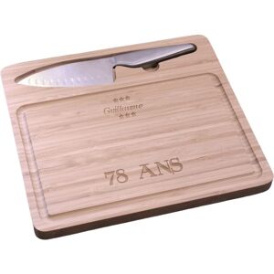 Cadeaux.com Planche à découper pour homme 78 ans