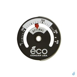 Condizionati Thermomètre magnétique à aiguille pour poêles, inserts, cheminées