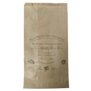 CSJ EMBALLAGES 1000 sacs 106 croissants 17 + 7 x 35 cm