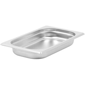 Dynasteel Bac Gastro GN 1/4 Inox - Profondeur 40 mm - 1,6 L