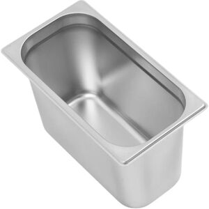 Dynasteel Bac Gastro GN 1/3 Inox - Profondeur 200 mm - 7,5 L