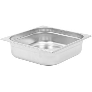 Dynasteel Bac Gastro GN 1/2 Inox - Profondeur 100 mm - 6,5 L