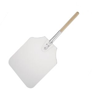 Pelle à Pizza Ronde Perforée en Inox - 1200 x 230 mm - Fourniresto