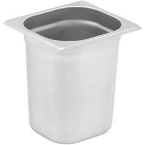 Dynasteel Bac Gastro GN 1/6 Inox - Profondeur 200 mm - 3,4 L