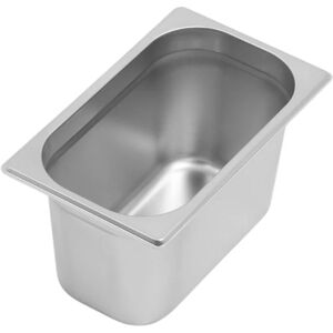 Dynasteel Bac Gastro GN 1/4 Inox - Profondeur 150 mm - 4 L