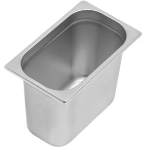 Dynasteel Bac Gastro GN 1/4 Inox - Profondeur 200 mm - 5,5 L