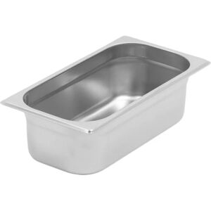 Dynasteel Bac Gastro GN 1/3 Inox - Profondeur 100 mm - 3,7 L