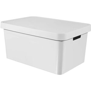 Curver INFINITY 45L Bac de rangement avec couvercle 56 x 27 x 39 cm blanc 01721-N23