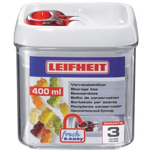 LEIFHEIT Fresh &amp; Easy Boîte de conservation carrée 400 ml 31207