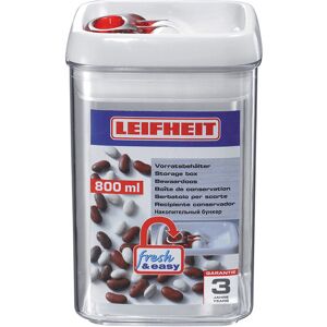 LEIFHEIT Fresh &amp; Easy Boîte de conservation carrée 800 ml 31208