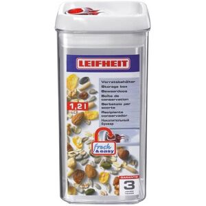 LEIFHEIT Fresh &amp; Easy Boîte de conservation carree 1200 ml 31210