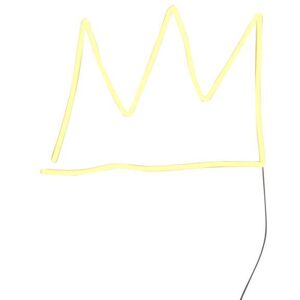 Neon Yellow Pop CROWN-Neon LED Couronne L40cm Jaune